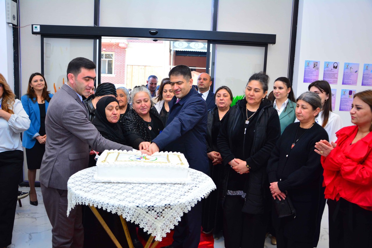 Ağstafada bu mərkəz sakinlərin istifadəsinə verildi - FOTOLAR